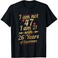 thumbnail image 1 of 47th Birthday Woman 47 Year Old Gift T-Shirt, 1 of 4