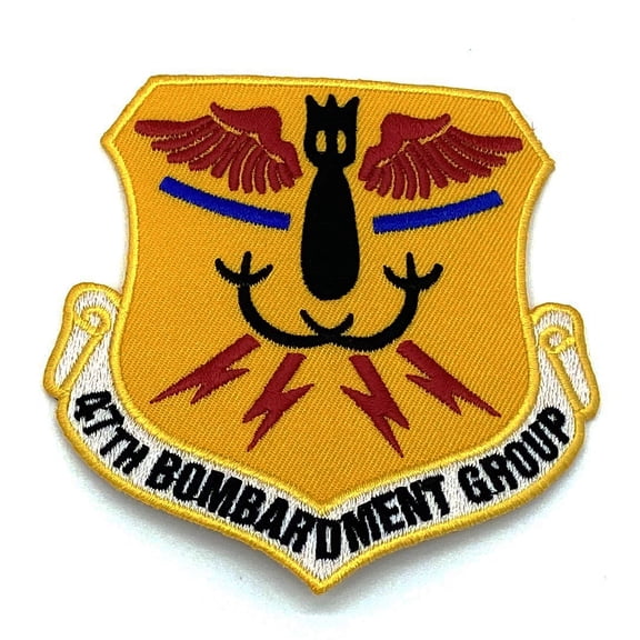 47th Bombardment Group Patch –  With Hook and Loop, 3.5"