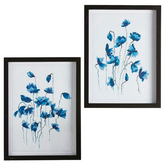 47th & Main CMR172 Framed Painting - Orchid - Set of 2