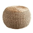 thumbnail image 1 of 47th & Main CMR874 Round Seagrass Pouf, 1 of 2