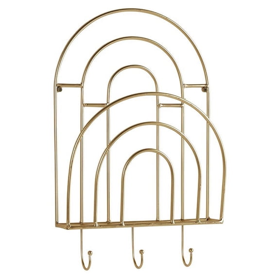 47th & Main DMR317 Rainbow Shaped Wall Shelf