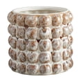 thumbnail image 1 of 47th & Main DMR564 Faded Brown Bubble Pot - Large, 1 of 2