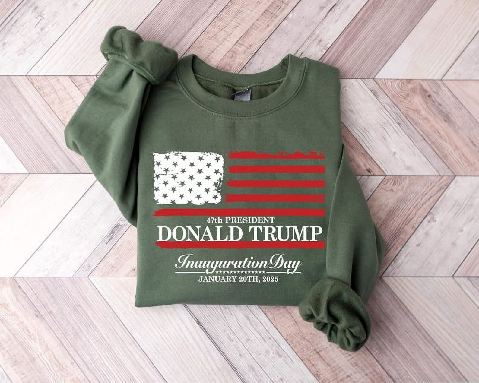 47th President Donald Trump Inauguration Day Sweatshirt 45 47 Trump