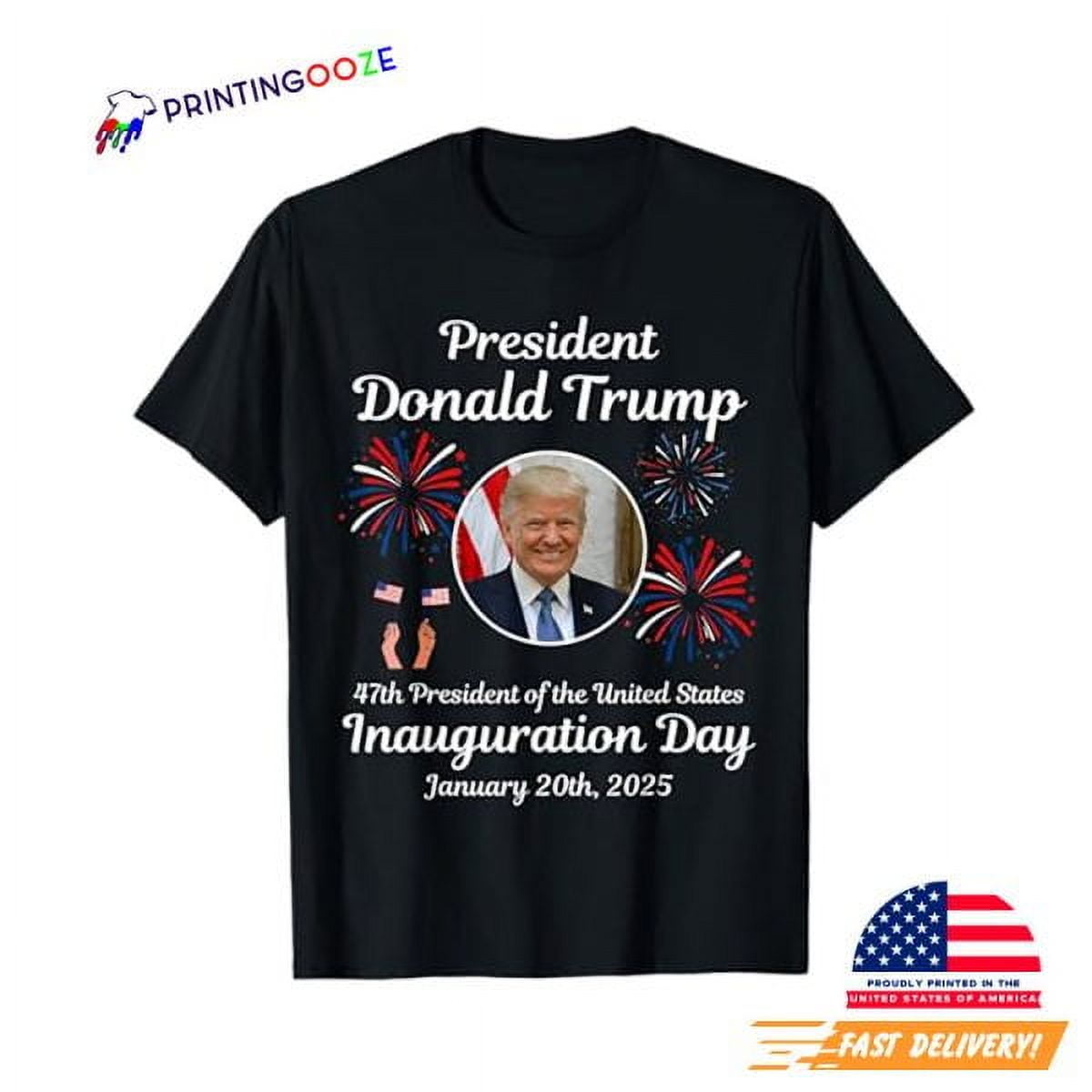 47th USA President Donald Trump Inauguration Day 2025 Tshirt