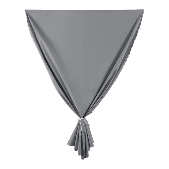 47x39in No Drill Self Stick Blackout Window Curtain Thick Polyester Thermal Light Blocking Privacy Window Shade Easy Install Removable Temporary Blind