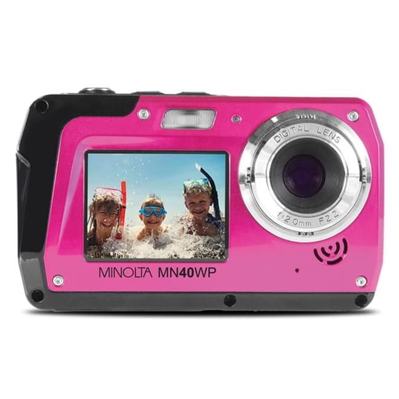 48.0-Megapixel Waterproof Digital Camera, Pink