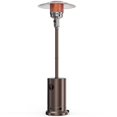 48,000 Btu Propane Patio Heater With Tabletop, Double Layer Stainless