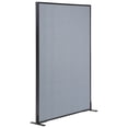 thumbnail image 1 of 48-1/4"W x 60"H Freestanding Office Partition Panel, Blue, 1 of 4