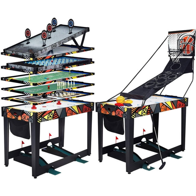 48" 12-in-1 Multi-Activity Combination Game Table