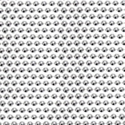 48" 12mm Round Metallic Silver Mardi Gras Beads