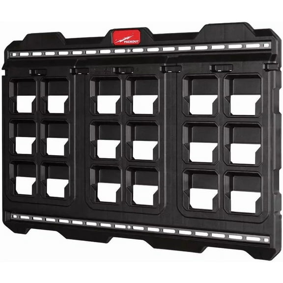 48-22-8497 for Milwaukee PACKOUT Large Wall Plate w/ Metal Mounting Tracks