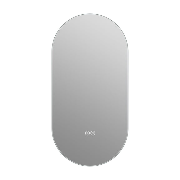 48*24 inch Smart Wall Mounted LED Touch Screen Anti-fog Mirror Bathroom Mirror, Barber Shop Mirror