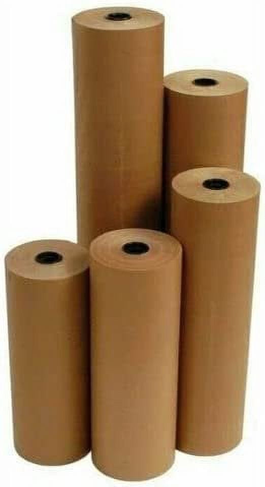 48" 40 lbs 900' Brown Kraft Paper Roll Shipping Wrapping Cushioning Void Fill