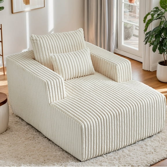 48.5'' Wide Corduroy Sofa Lounge Chair
