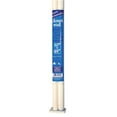 thumbnail image 1 of Knape & Vogt Closet Rod - Stainless Steel, Rod Mount - 4 Pack, 48/72 In, White, 1 of 2