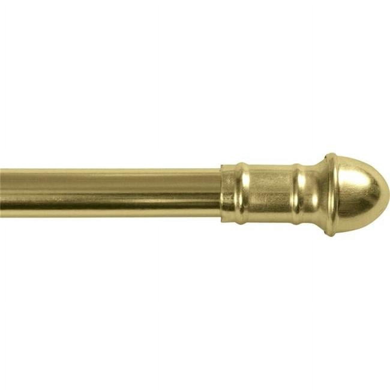 48 - 84 in. Cafe Rod - Brass - Walmart.com