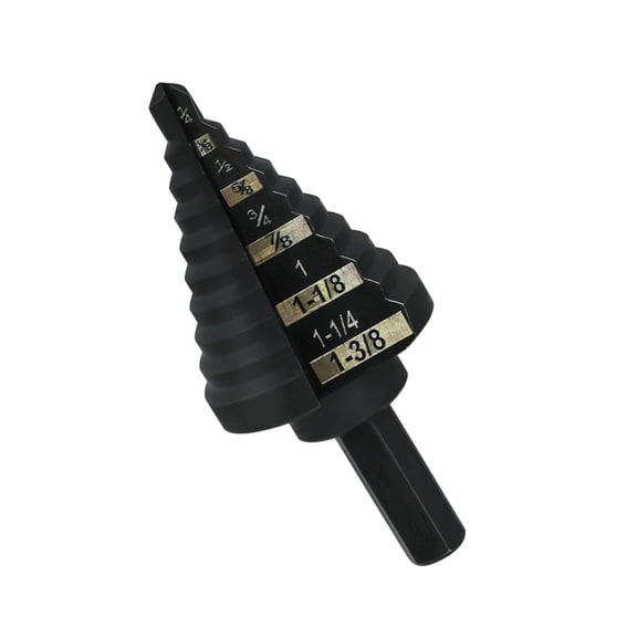 48-89-9205 Step Drill Bit for Milwau-kee Step Bit #5 1/4" - 1-3/8" 