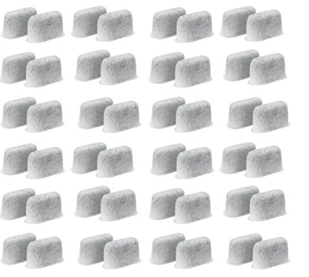 48 Activated Charcoal Water Filters Replacement for Cuisinart Coffee