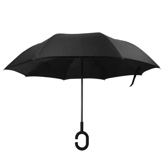 48" Adult Sized Double Layer Reverse Long Umbrella