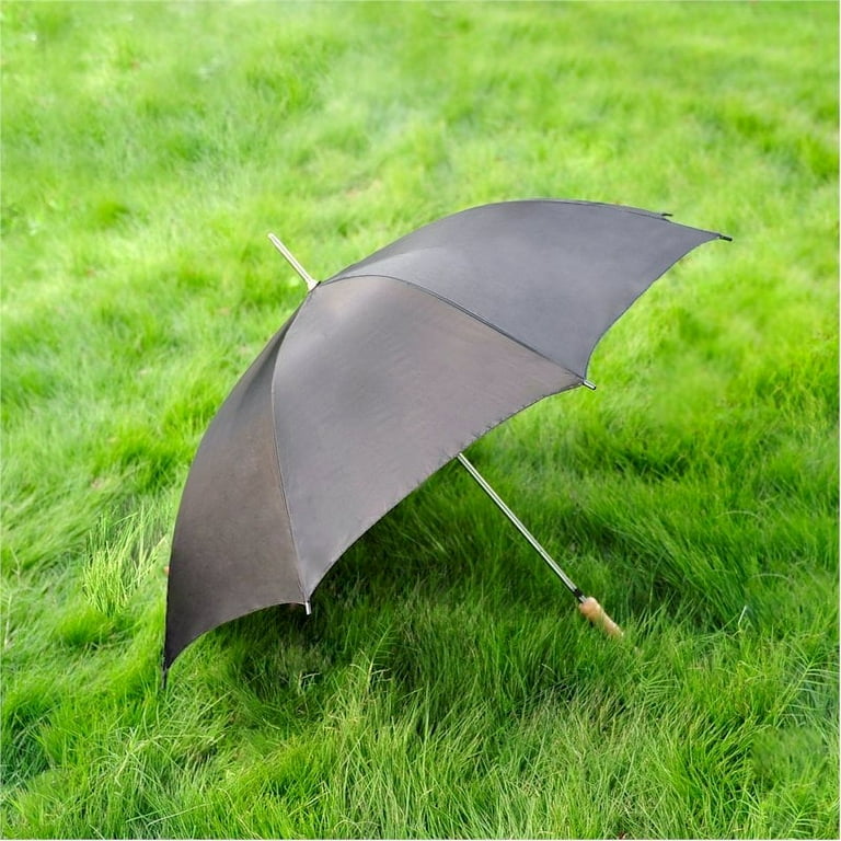 Plain 2024 black umbrella