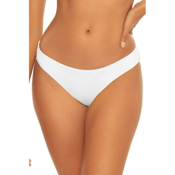 $48 Becca By Rebecca Virtue Color Code Adela Hipster Bottoms White Size Small