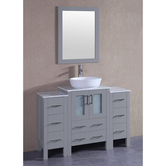 48" Bosconi AGR124SQCM2S Single Vanity