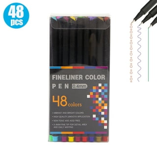 12Pcs Fineliner Pens Set Waterproof Manga Markers Pen Hand-painted  Micro-line Pen Quick Drying Sketch