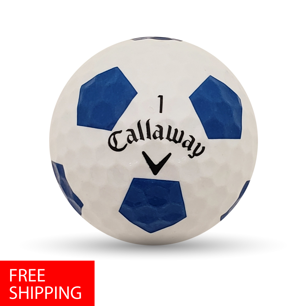48 Callaway Chromesoft Truvis Blue 5A Used Recycled Golf Balls, by