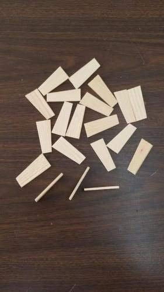 48 Canvas KeysStretcher Bar Tightening Corner Wedges, Pine Wood