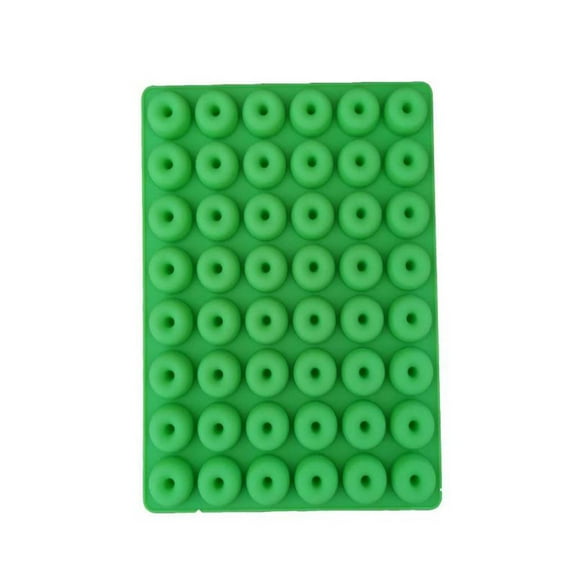 48 Cavity Dessert , Silicone Maker Baking Muffin Pan Tray Decorating Tools for Birthday, Christmas, Easter, Halloween Green