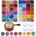 thumbnail image 1 of Giphtpoeet Wax Seal 48 Colors 1248 Pcs Sealing Beads Kit Refill Wax Pellets for Letters, Gift, DIY Craft, 1 of 9