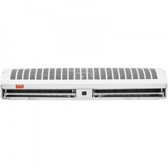 48" Commercial Indoor Air Curtain Super Power 2 Speeds 1650CFM, Wall Mounted Air Curtains for Doors, Indoor Over Door Fan with Heavy Duty Limit Switch, Easy-Install 110V Unheated
