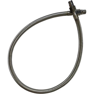 LISMODZ Compressor Jumper Hose, 3/4" NPT Male X 20" Length - Flexible