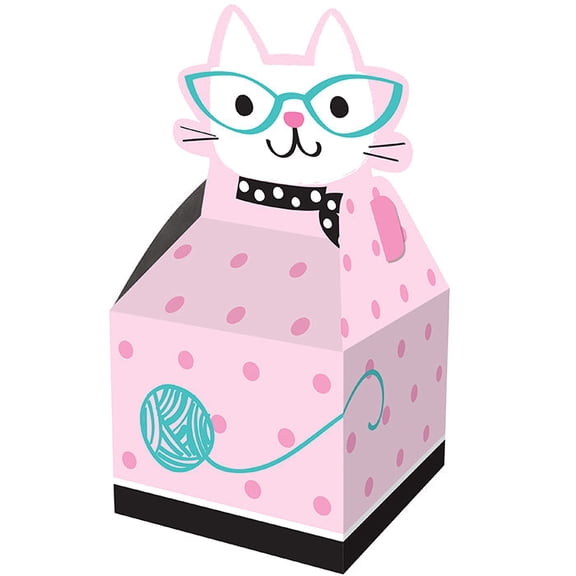 48/Case Bulk Purr-fect Cat Party Favor Boxes