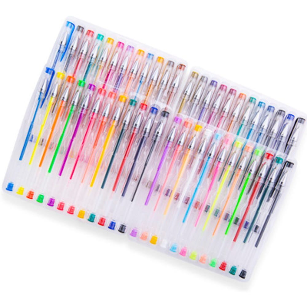 6 Gel Pens Gel Pastel Colors Pen Set Adults Kids Coloring Book Drawing  School 