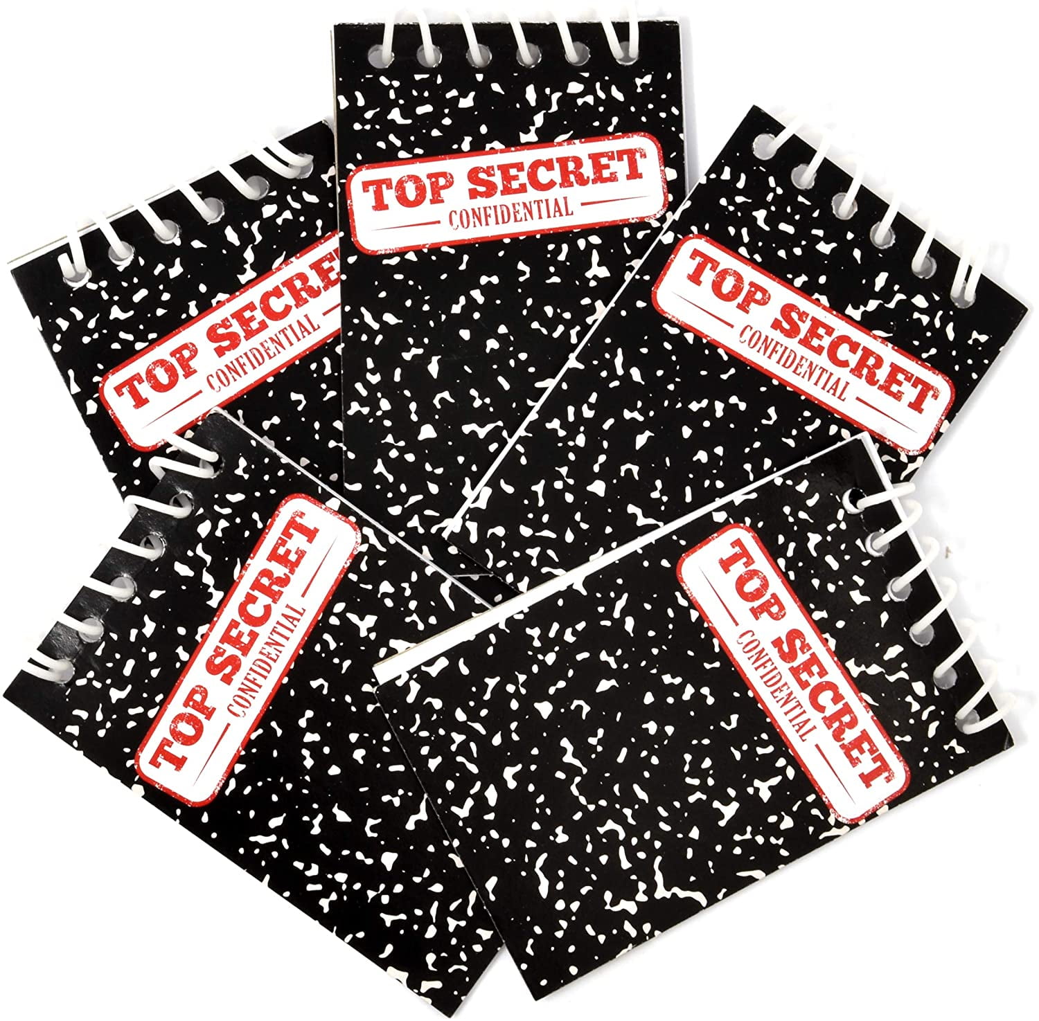 Gift Boutique 48 Count Top Secret Mini Notepads
