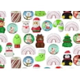 thumbnail image 1 of 48 Cute Christmas Theme Mix- Magic Springs, Mochi, Bouncy Balls, and Themed Wooly Hedge Porcupine Spiky - Fun Party Favor Toy - Christmas Winter (4 Dozen), 1 of 3