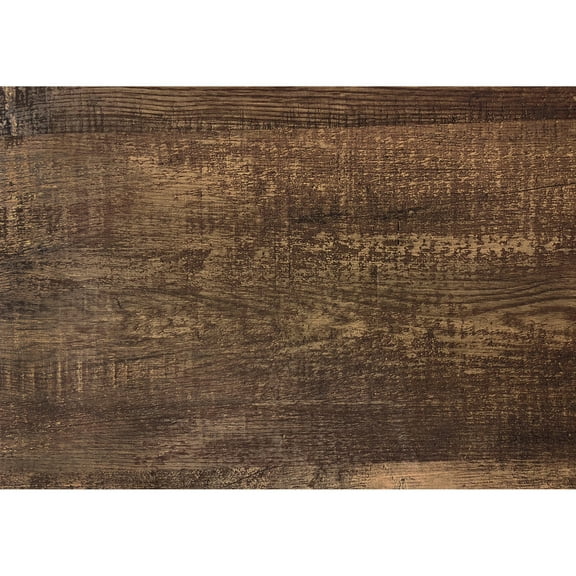 48" Entertainment Center, Modern Style, Accommodates Most Tvs, Grey Metal, Brown 48-inch Media Console, Industrial Laminate, Metal Hardware, Storage