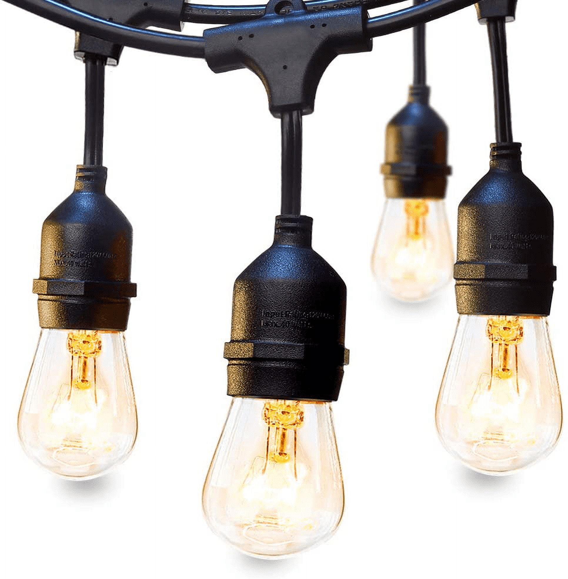 Addlon Solar String Lights Waterproof Patio LED String Lights Outdoor