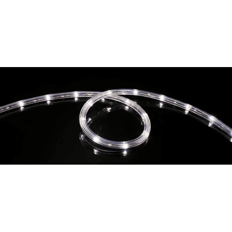DEERPORT Decor 48-ft LED Warm White Rope Light DEERPORT Decor 48-ft LED Warm White Rope Light