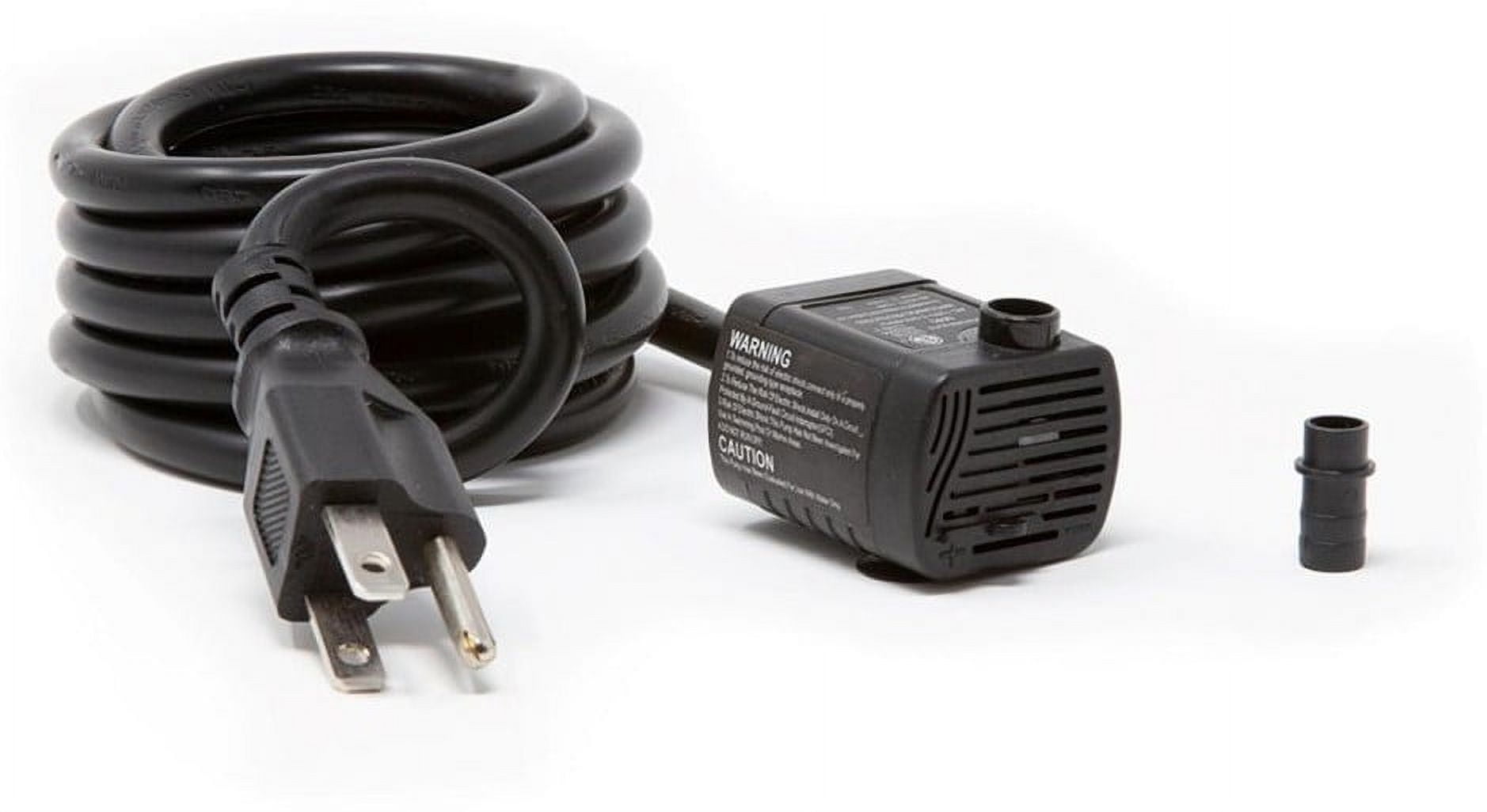 48 GPH Beckett Crystal Pond Dual Purpose Pond and Fountain Water Pump