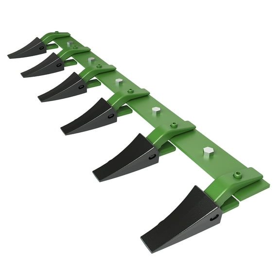 48 in Heavy-Duty Steel Bucket Tooth Bar for Tractor Loader, 4,560 LBS Load-Bearing Capacity, Fits Bucket Cutting Edges 1/2 in or Less, No Drilling Required for Easy Installation