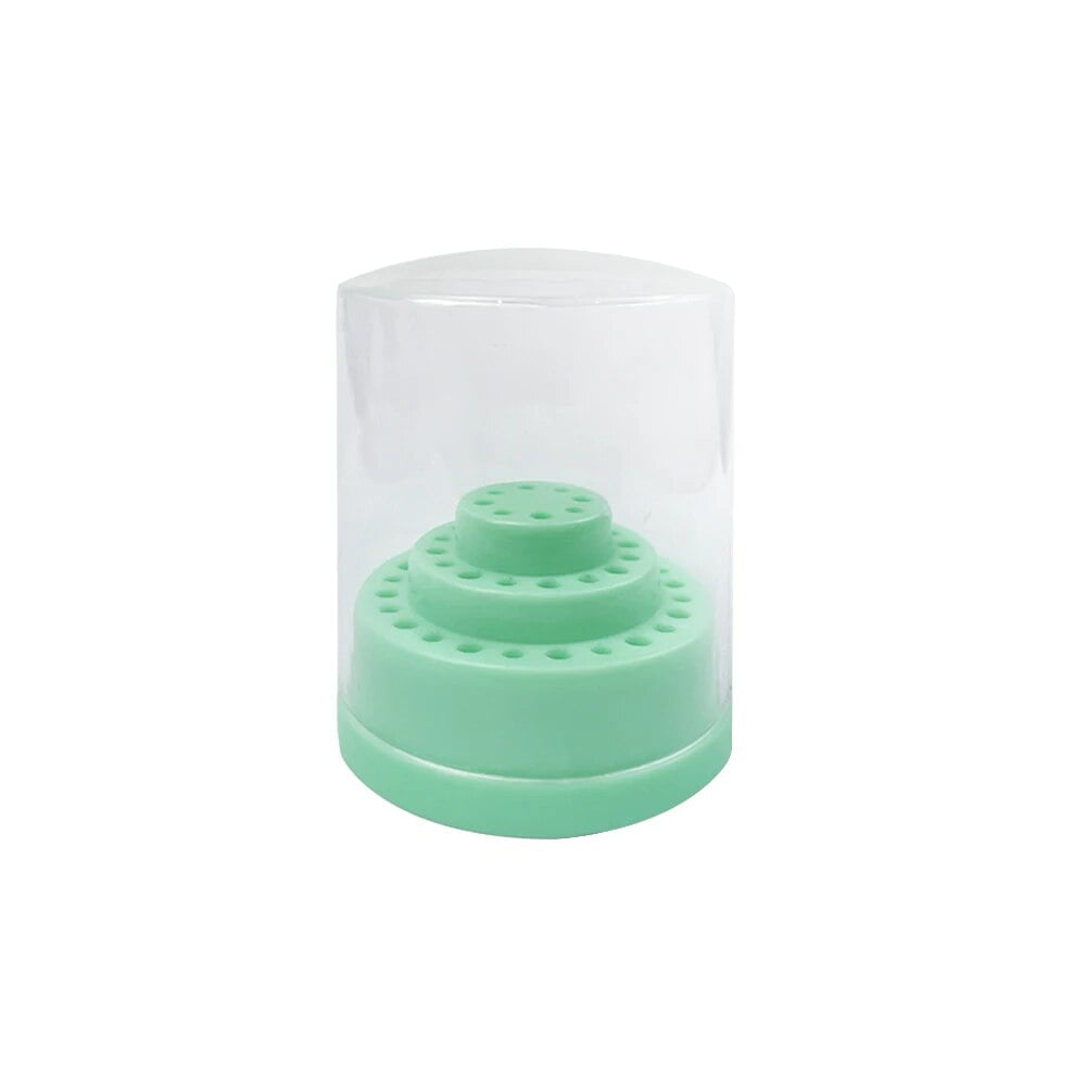 48 Holes Dental Bur Box Drill Placement Box Dentist Tools Drill Case