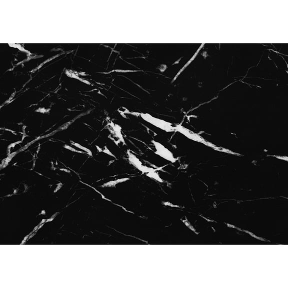 48" Home Office Table, Black Marble Look Laminate Surface, Metal Storage Compartments Computer Desk For Temptation, Laminate, Specificity