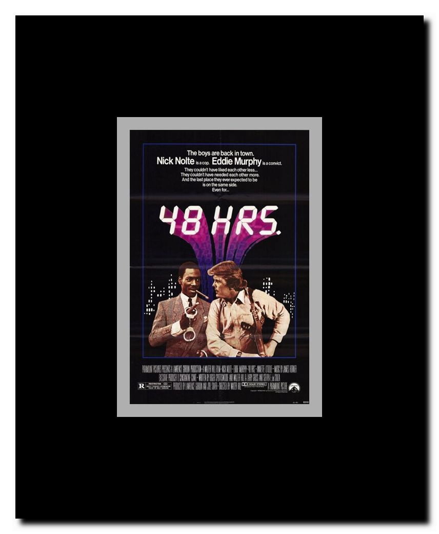 48 Hrs Framed Movie Poster