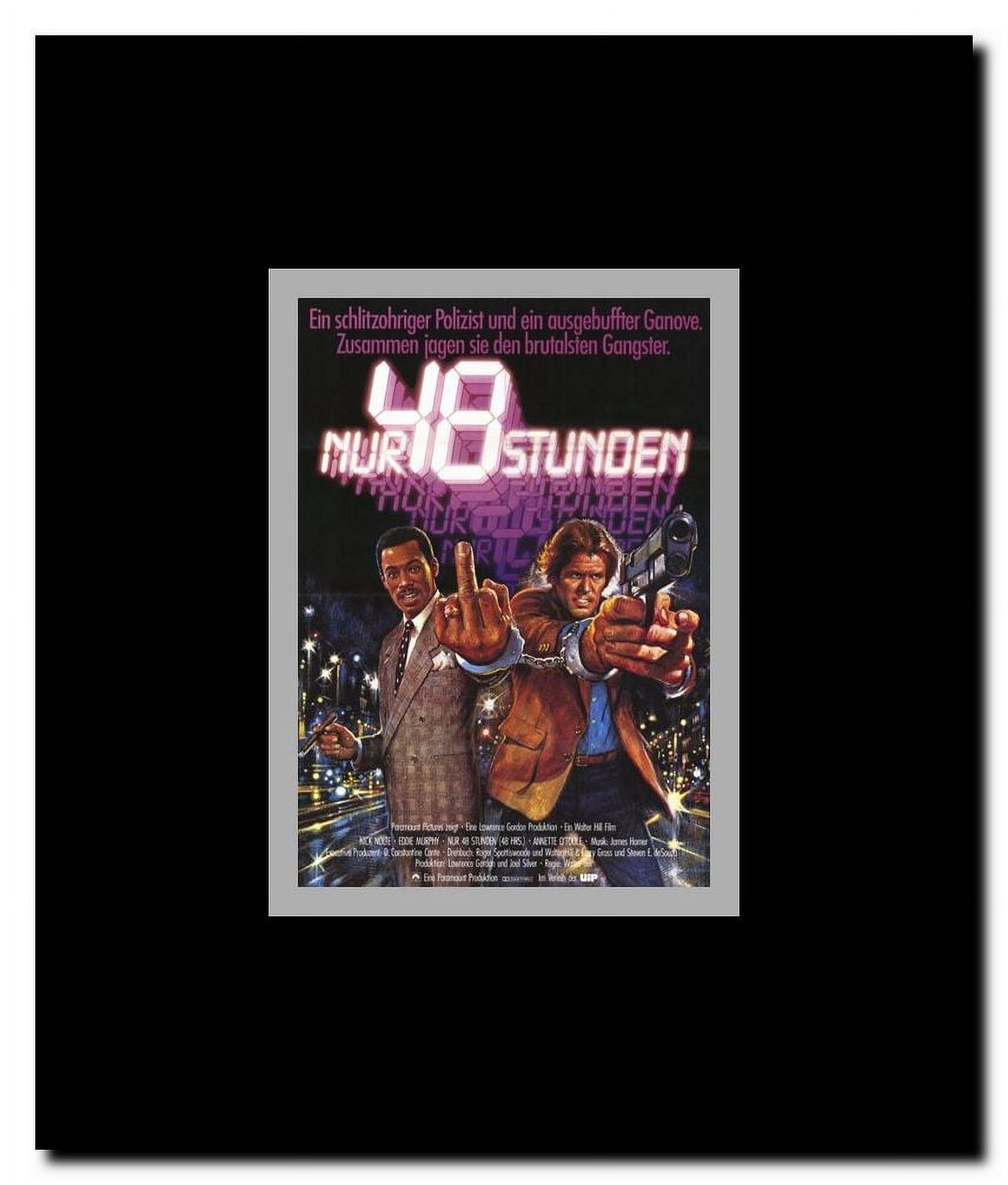 48 Hrs Framed Movie Poster