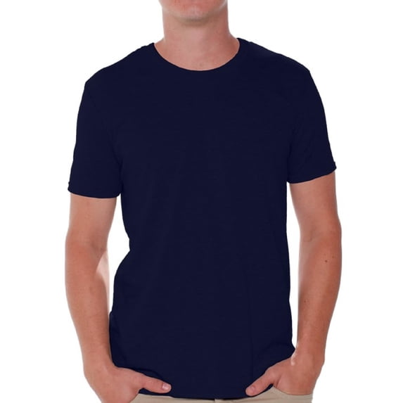 Gildan Shirts for Men Short Sleeve Tshirts Mens Classic Outwear Cotton Men's Shirt Blank Tee Shirts