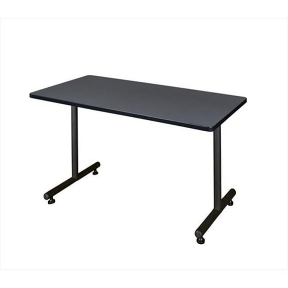 48 In. Kobe Rectangular Training Table - Grey