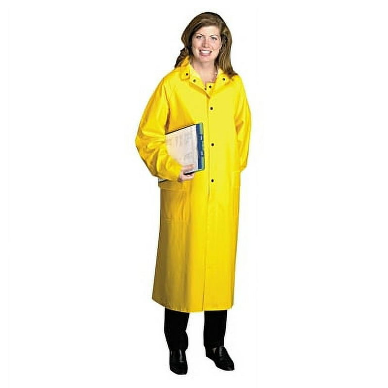 X-Large PVC/Polyester Raincoat X-Large PVC/Polyester Raincoat