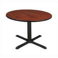 thumbnail image 1 of 48 In. Round Cain Lunchroom Table - Cherry, 1 of 1
